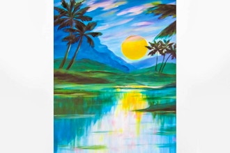 Paint Nite: Sultry Tropical Sunset